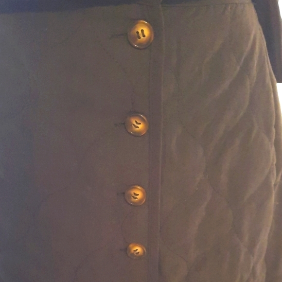 HYFVE Black Buttoned Mini Skirt - Picture 3 of 7